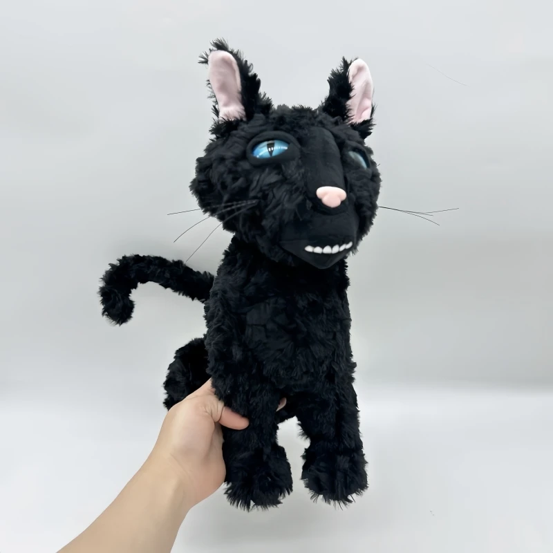 Hot Sale 30cm Coraline Y La Puerta Secreta Toy Coraline Cat Doll Cartoon Anime Black Cat Animal Collection Decoration Toys Gifts