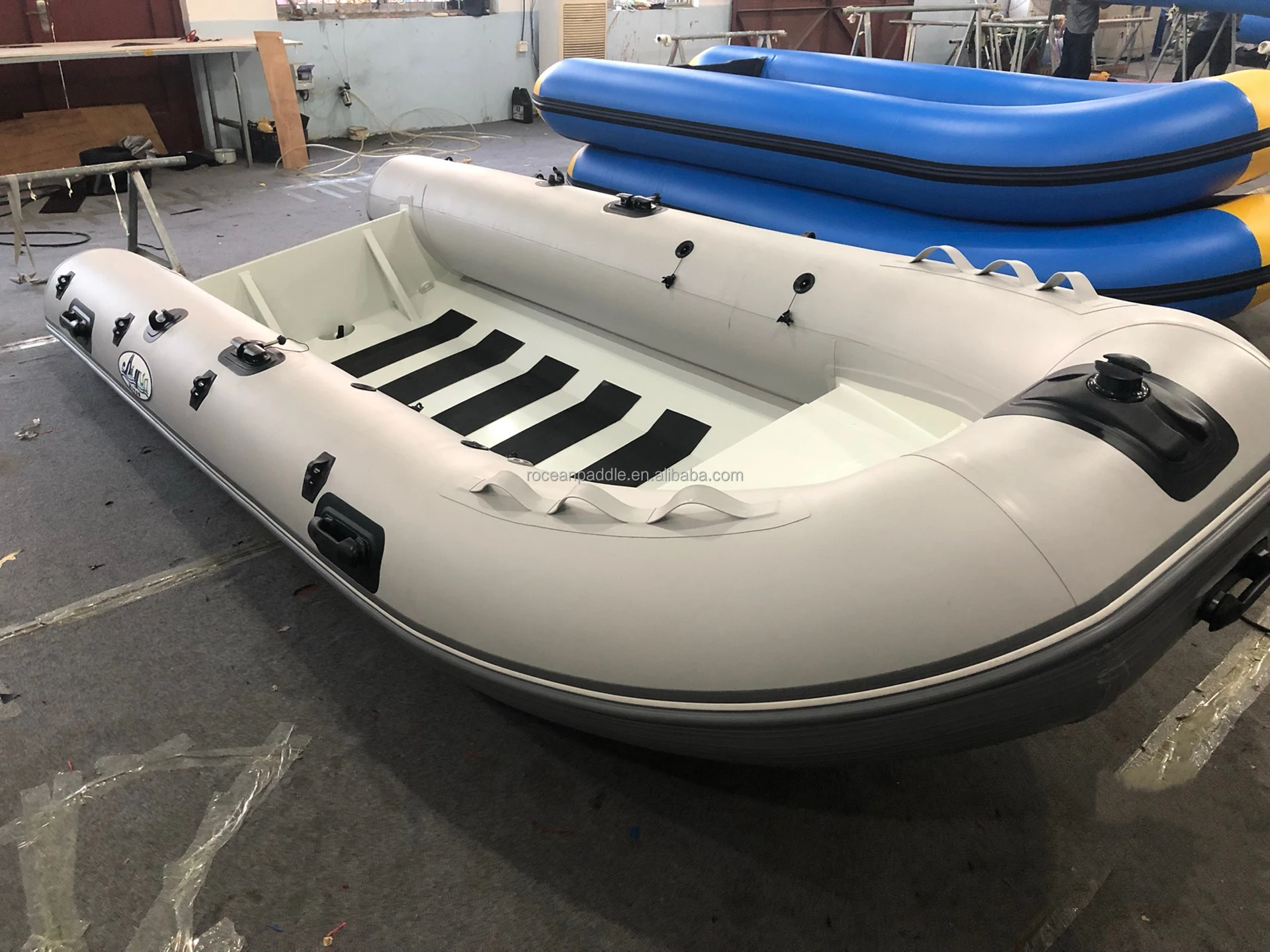 CE High Quality AL 390cm RIB420 Boat Aluminum Inflatable Boat Factory