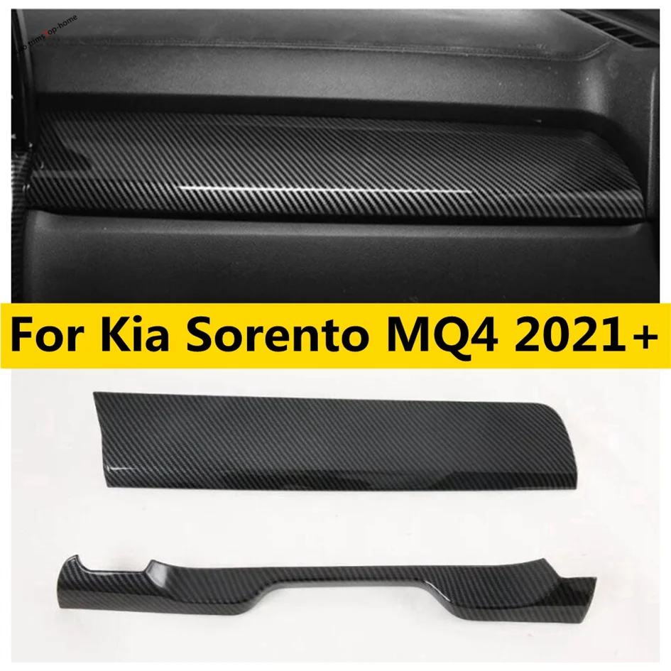 

Dashboard Central Control Console Air Conditioning Decoral Panel Cover Trim For Kia Sorento MQ4 2021 2022 2023 Car Accessories