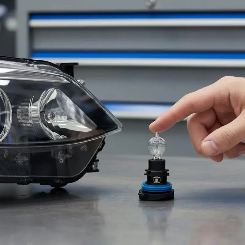 Car Front Daytime Running Light 12V 6216F6 Bulb PH24W 89072904 Base for C5 Enhanced Visibility