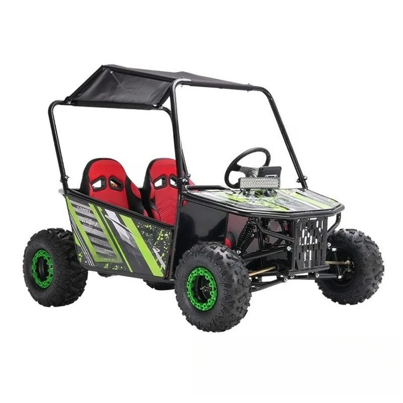 Silent off-road vehicle, camp amusement equipment, electric two-seat all-terrain off-road kart