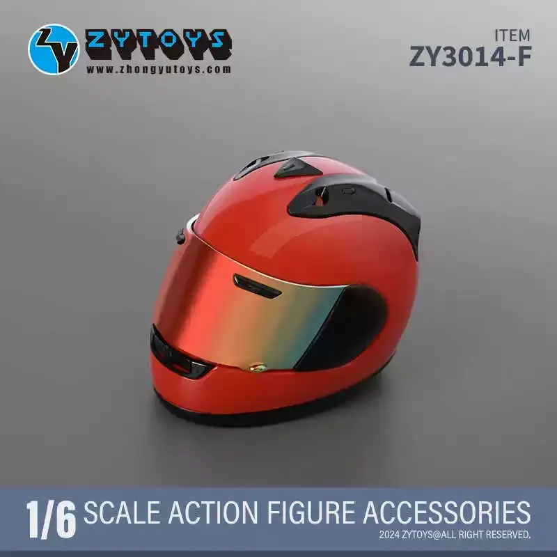 Snail ZY3014 X-008 ZYTOYS 1/6 Scale Motorcycle Helmet Model Fit 12'' Action Figure Doll Accessories Toy Hot Sale