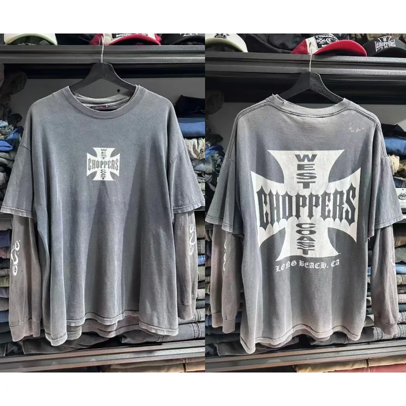 

2026ss West Coast Choppers T-Shirts High Street Men Women Casual Fashion Tee T Shirt Gym Clothing