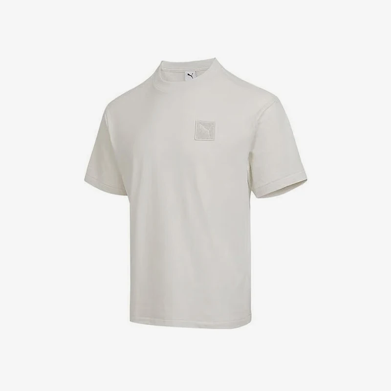 

Puma Authentic 2025 Summer Mens Knit Casual Wearable Leisure Short Sleeve 634868-05