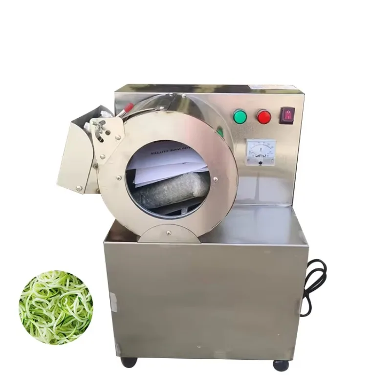 Large Output Multifunctional Vegetable Cutter Machine Cabbage Fruit Slicer Shredder for Commercial Food Processing