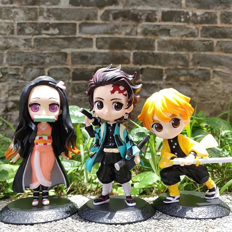 

Lovely Demon Slayer Figures - Tanjiro Nezuko Muichiro Mitsuri - Cute Anime Model Dolls Perfect Collectible Gift for Fans