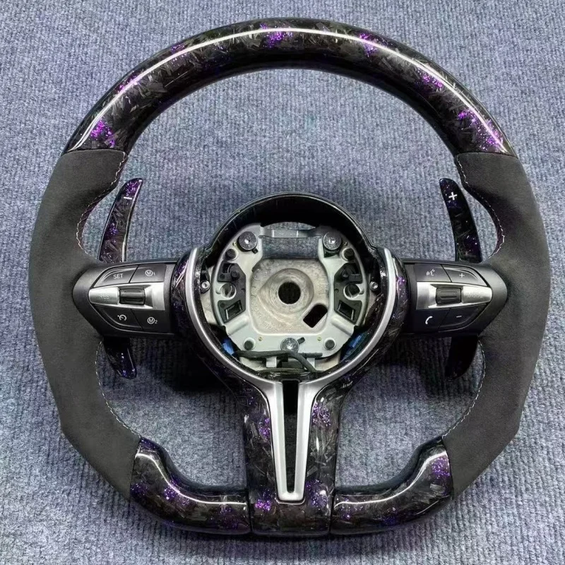 

Customize Carbon Fiber Steering Wheel for BMW F10 F30 F31 F32 F20 E90 E92 E60 X6 E71 X5 E70 M3 M4 M5 M6 LED Steering Wheel