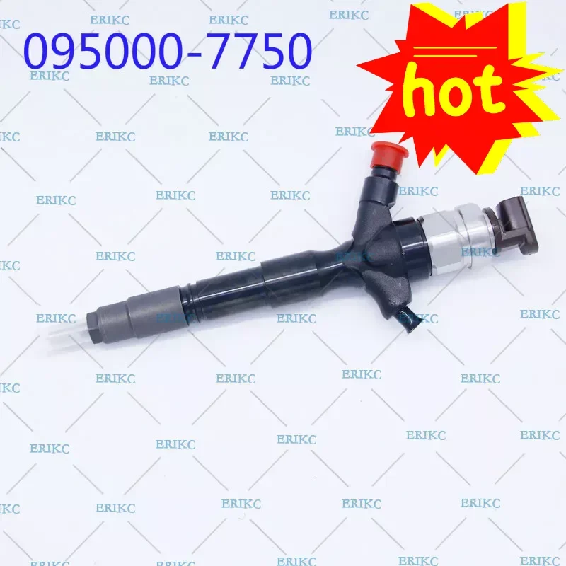 

ERIKC 095000-7750 common rail injector assy nozzle 23670-0L070 OEM 23670-0L010 for Denso Toyota Hiace Hilux 2.5 D 2KD-FTV