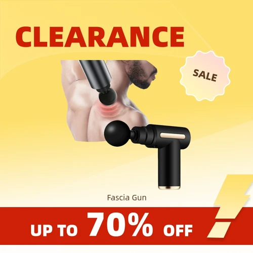 Imagen 2 del producto Pistola de Fascia multifuncional, instrumento masajeador, herramienta de relajación muscular vibratoria eléctrica portátil para recuperación deportiva