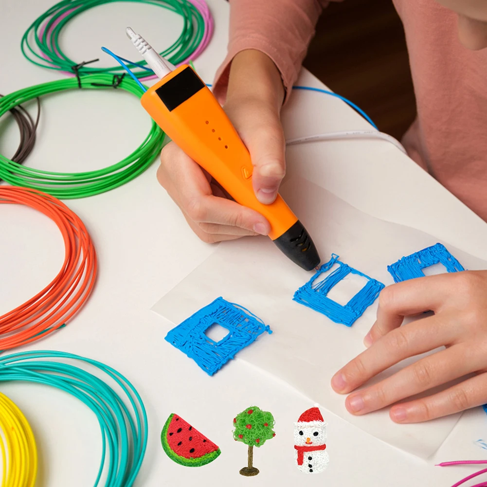 Reusable Transparent 3D Pen Template For Children 40 Patterns DIY Craft Starter Paper Molds Early Education PVC Drawing Board