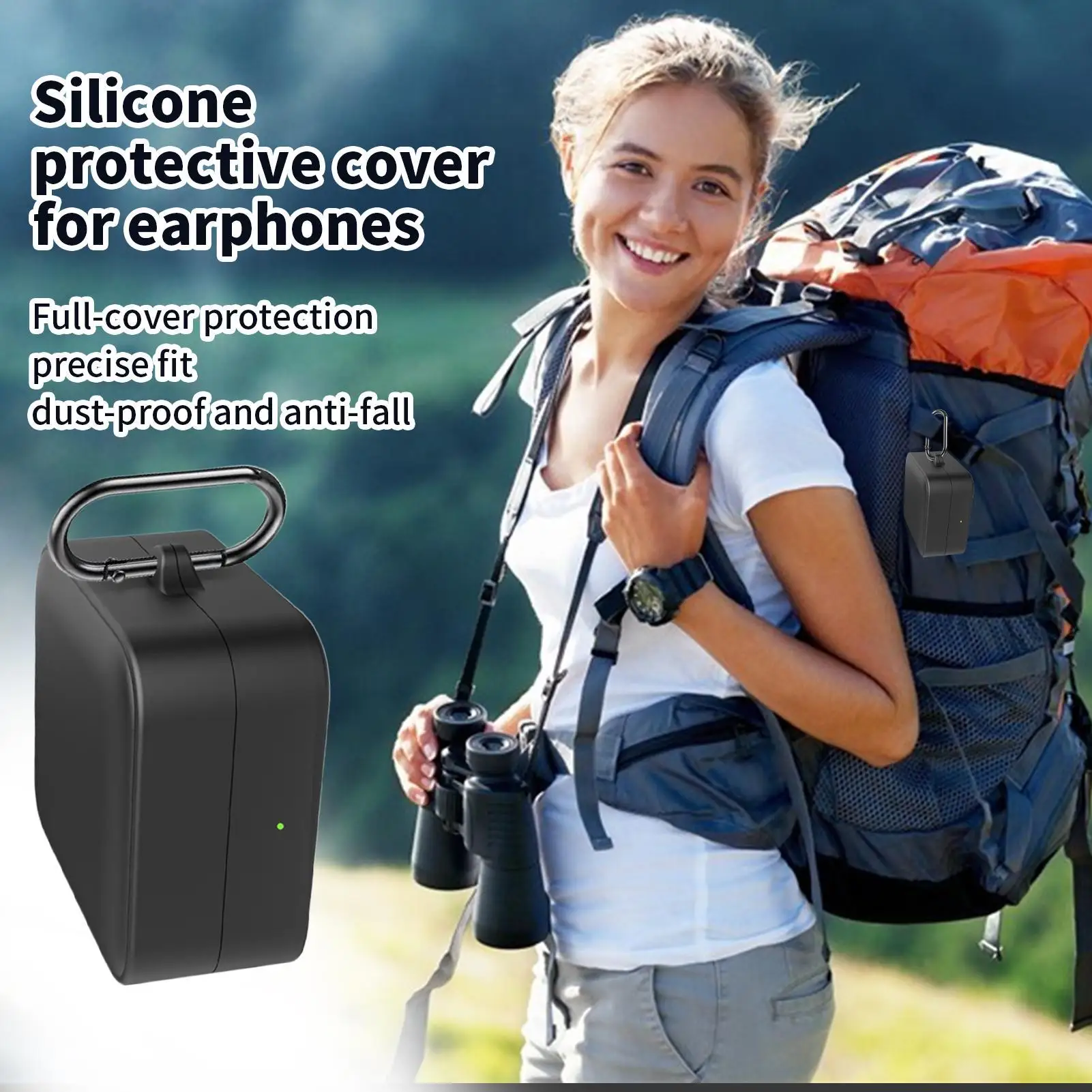 ل Timekettle W4 Pro حافظة لسماعات الأذن حافظة واقية من السيليكون سماعة أذن لاسلكية غطاء مضاد للسقوط حامي محمول