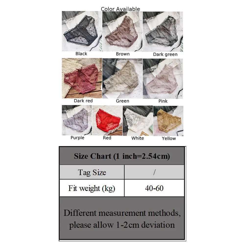 Ropa interior de encaje 18 para mujer, bragas eróticas de algodón con volantes y puntos bonitos, lencería transparente fina, bragas de princesa japonesa