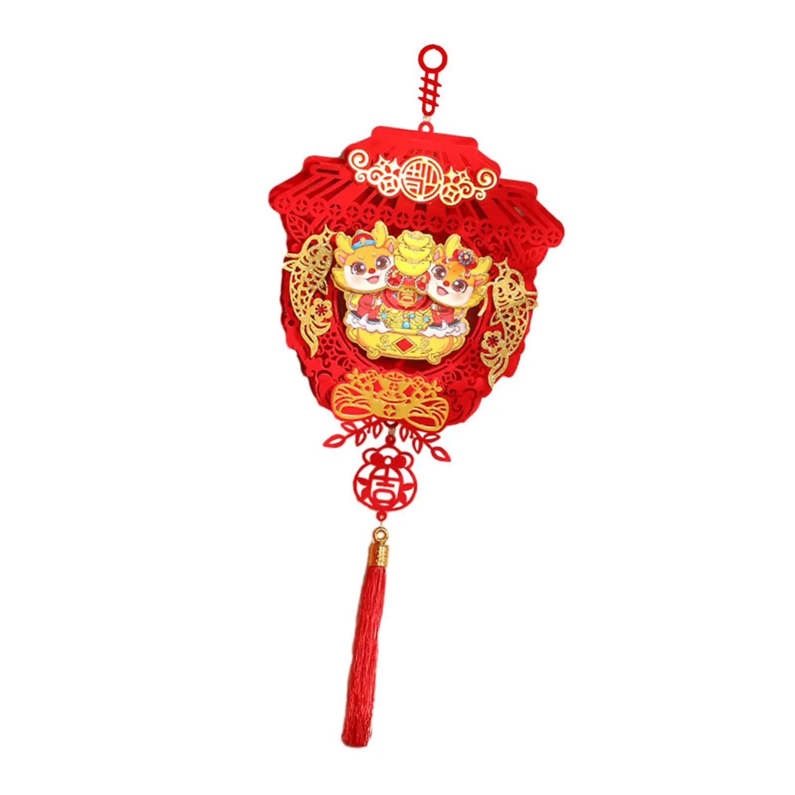 2024 Dragon Door Sign Holiday Window Celebration Party Supplies Office Chinese
