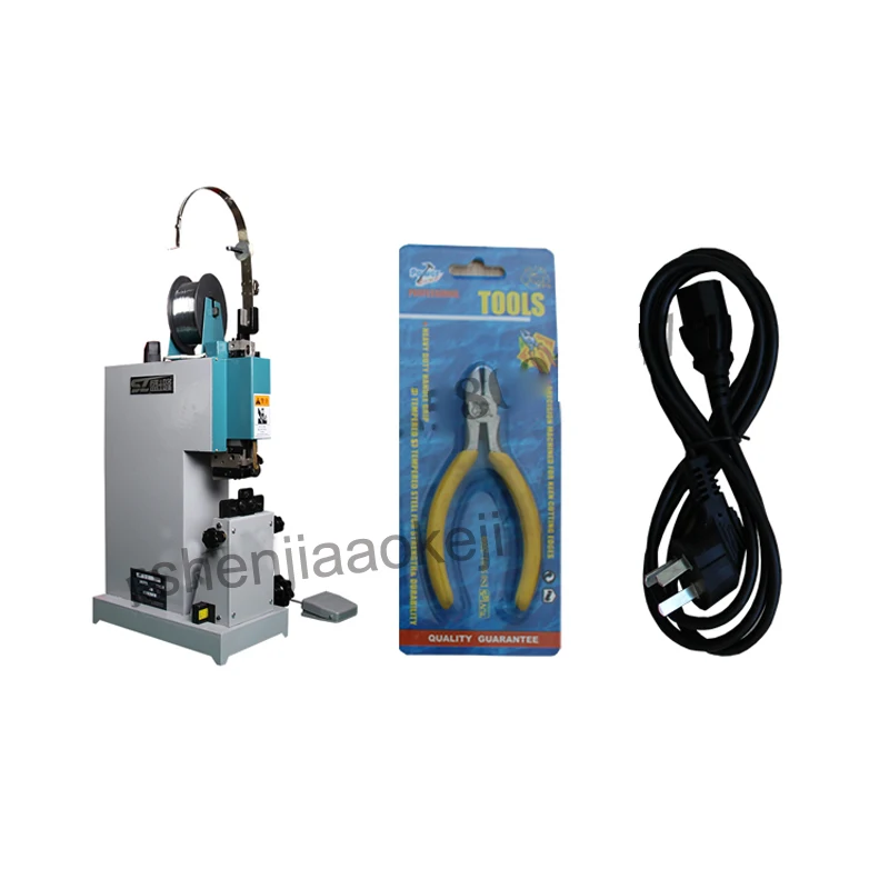 new Flat Single head stapler iron Wire binding machine Electric high speed folding machine saddle stitching Paper Book staper