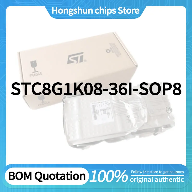 

STC8G1K08-36I-SOP8 Standard version