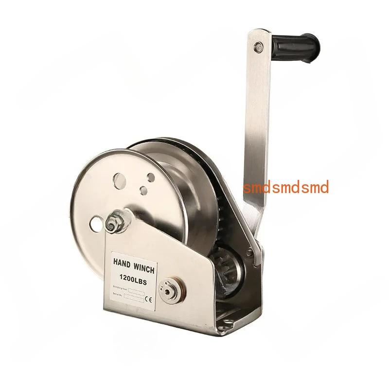 

Guincho manual de aço inoxidável 304, 1200 lbs, bidirecional, auto-travamento, guincho manual, esgoto, pequena ferramenta