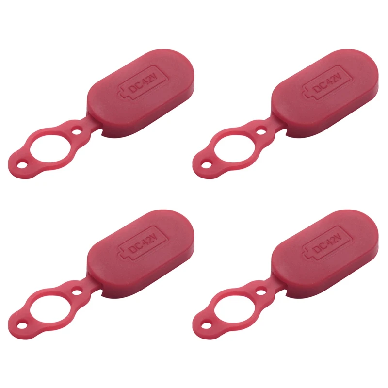 4Pcs Charging Port Dust Plug Rubber Case For Xiaomi Mijia M365 Electric Scooter Hole Cover Replacement Accessory