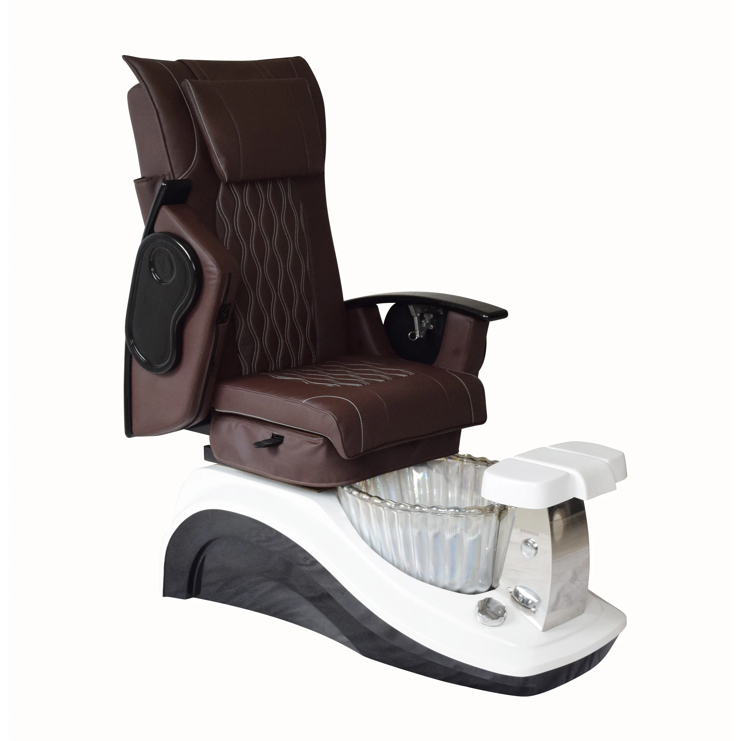 Роскошное белое массажное кресло для педикюра без сантехники, маникюрное кресло для ног, спа, маникюр, педикюр, маникюрное кресло для маникюрного салона