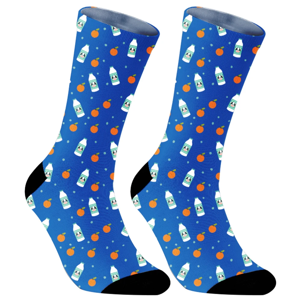 Christmas gifts couple socks art illustration socks sports socks 2024 New socks fashion trend socks