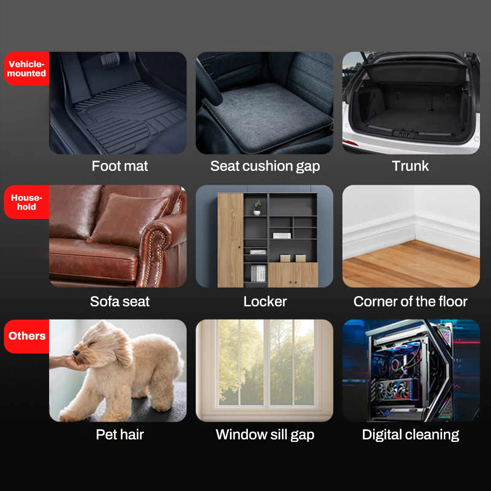 900000 RPM Gewelddadige Stofventilator Perslucht Stofdoek 350g Winddruk High Power Turbo Fan 6-Speed Verstelbare Turbo Jet Blower