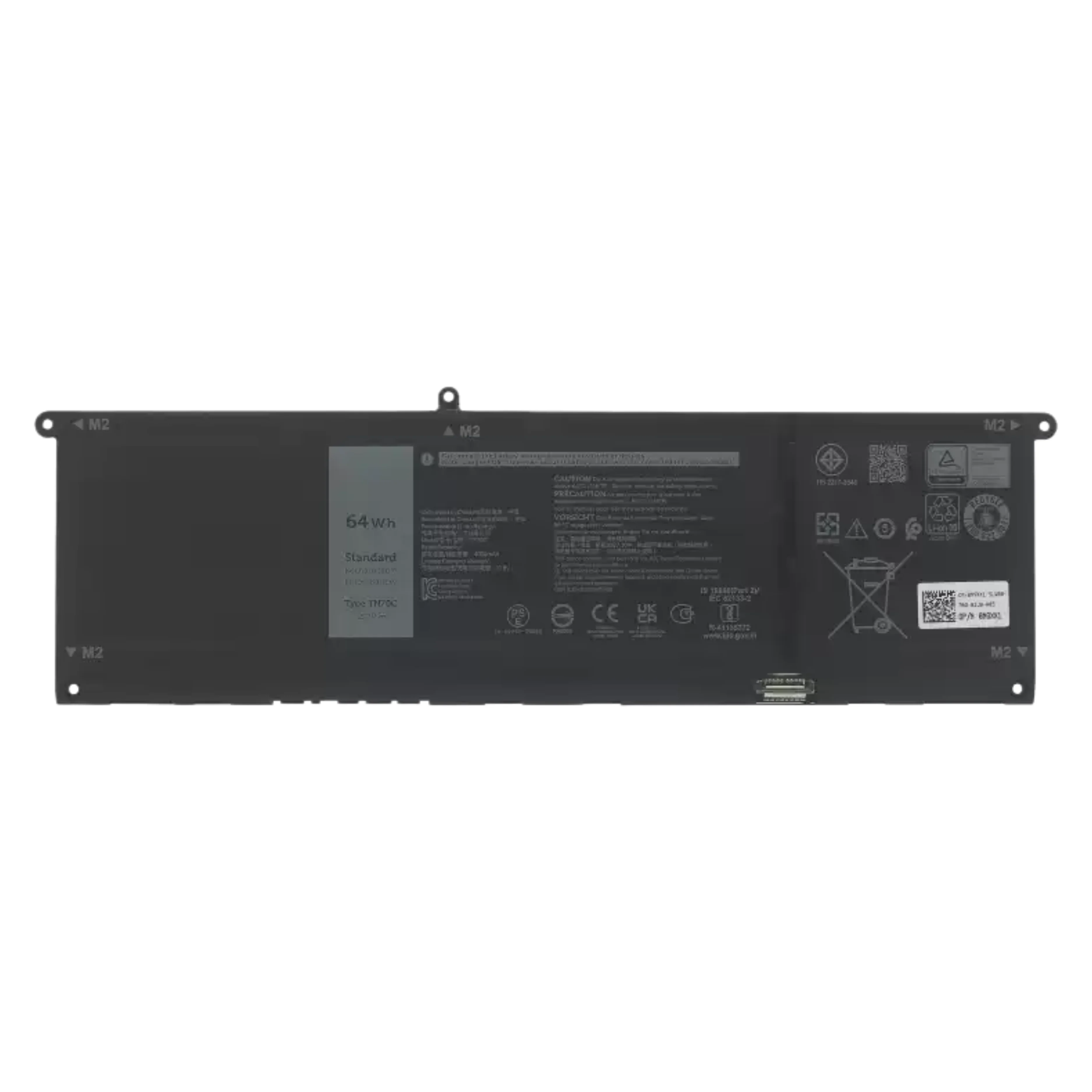 For TN70C  inspiron 14 plus 7420 7430 64WH