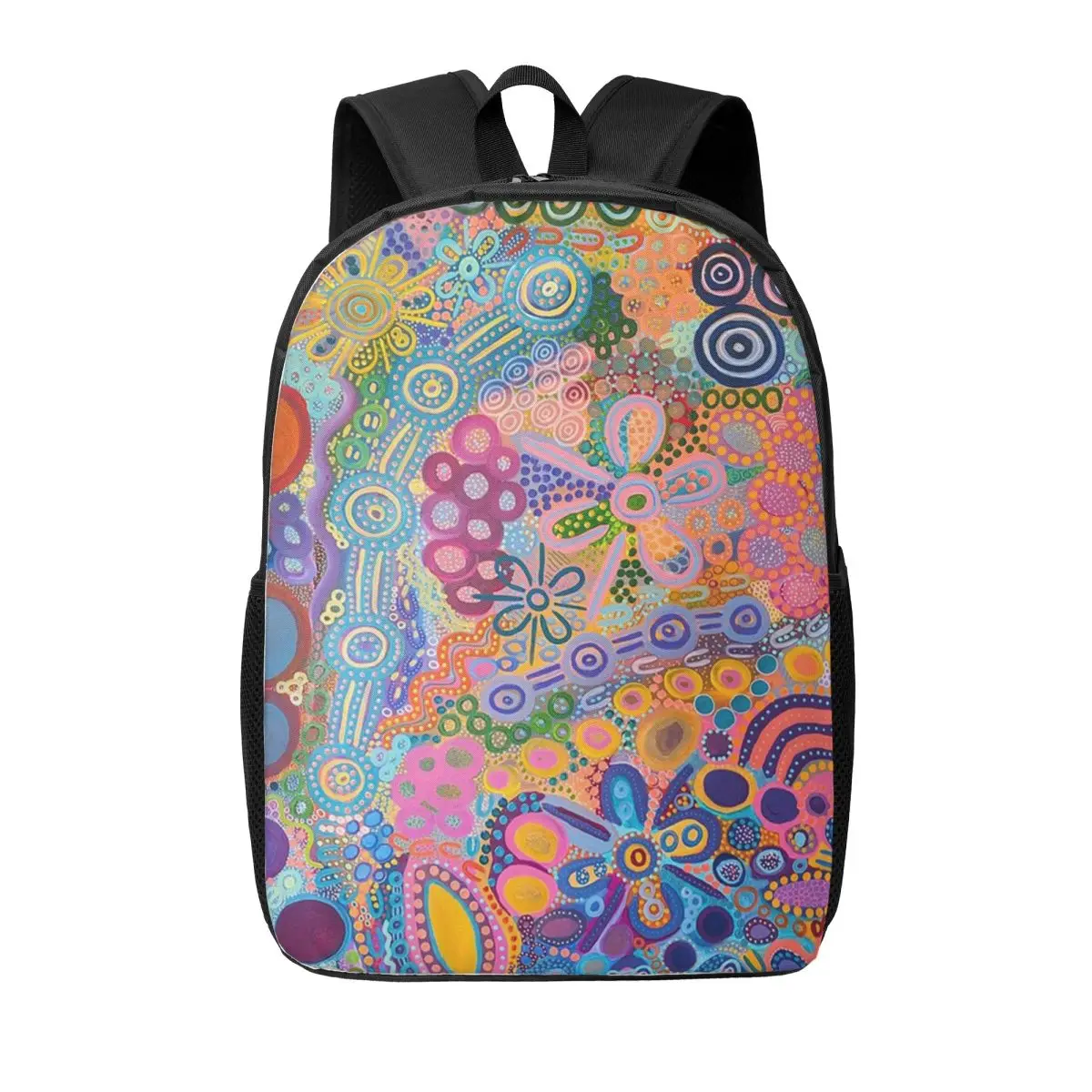 

My Grandmother's Country Woman Backpacks Boys Girls Bookbag Casual Students School Bags Portability Laptop Rucksack Shoulder Bag