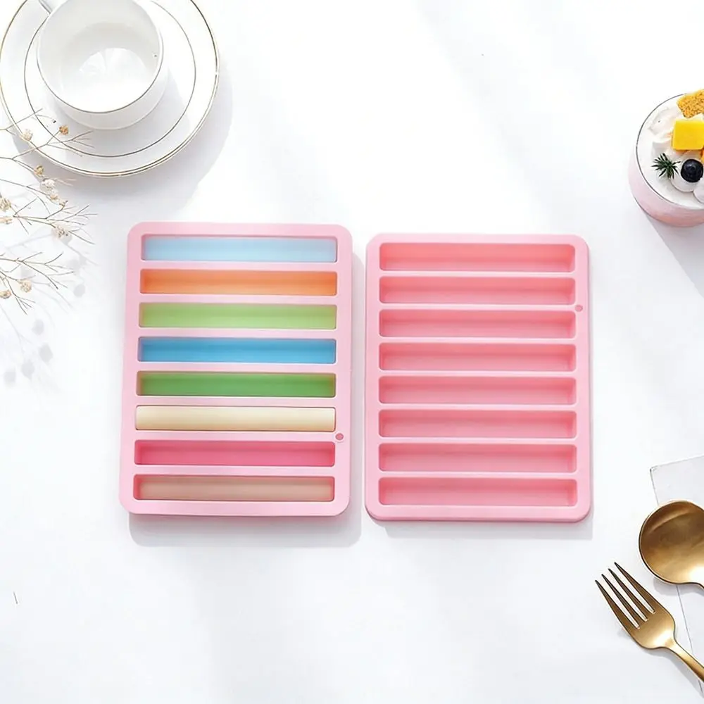 Themed Long Threaded Strips Silicone Molds Long Sticks Different Sizes Chocolate Molds DIY Non Stick Baking Trays Candy