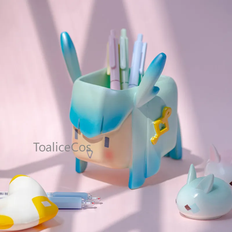 

Подставка для ручек «Дети света» (Белая птица), органайзер для рабочего стола, коробка для хранения, декор, подарок для студентов, аниме, игры