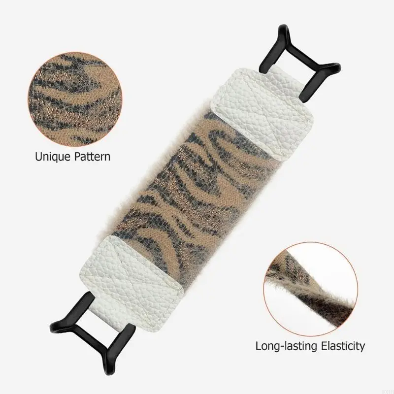 PU Grip Strap For Tablets 6-8inch Screen Size Secure Ergonomic Hold Comfortable Reading Experience 