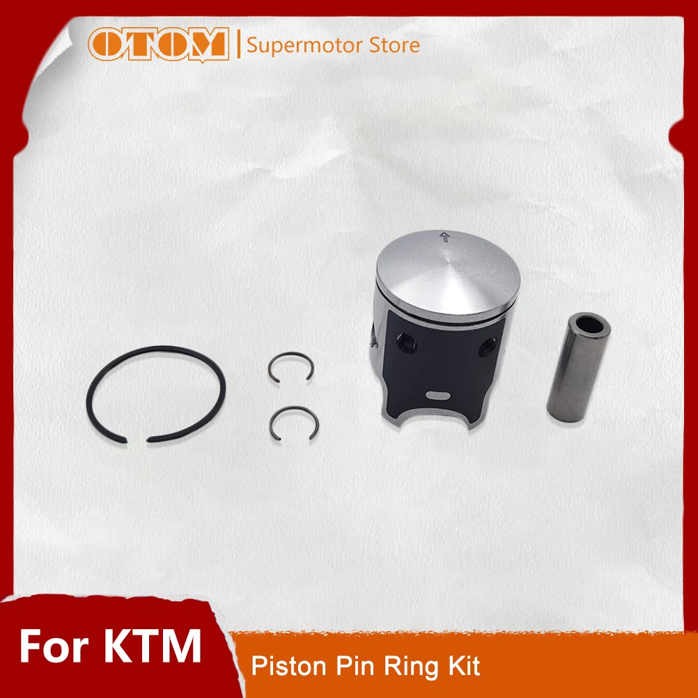 OTOM Motorcycle Accessories Piston Pin Ring Kit 50cc Engine Cylinder Part For KTM SX50 2002-2008 2 Stroke Mini Junior Senior