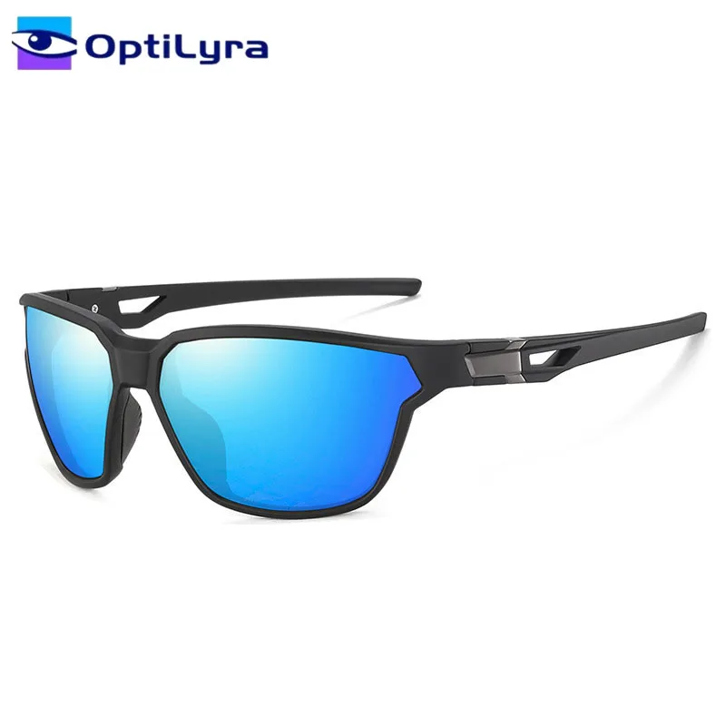 

OptiLyra Brand Unisex Polarized Sports Sunglasses Outdoor Windproof Colorful Film Goggles Cycling And Driving Sunglasses