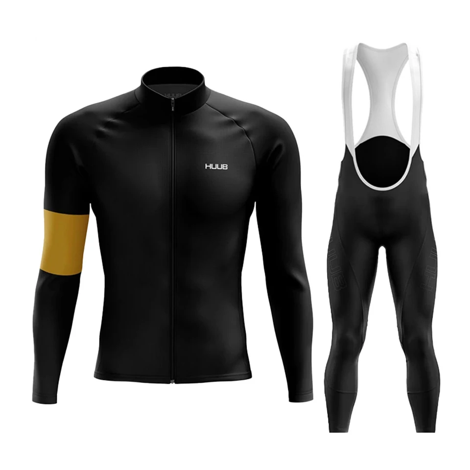 

HUUB Team осень с длинным рукавом новый гоночный MTB весенний длинный велосипедный трикотаж комплект велосипедная одежда униформа Ropa Ciclismo