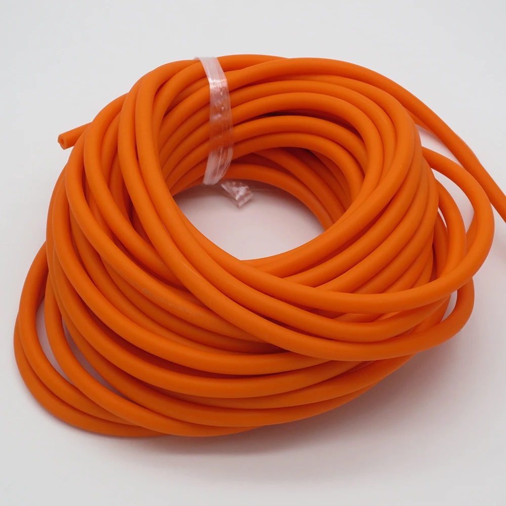 50 Meters Latex Rubber Tube Elastic Band Rope for Slingshots Fishing Outdoor Hunting Shooting Fitness Sewing Parts 2050 3060