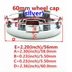 4 pcs 3D new for Volkswagen 56mm 60mm 65mm 68mm car emblem wheel hub cube Central Brach 9 Main Sales Center Jante VW - №7