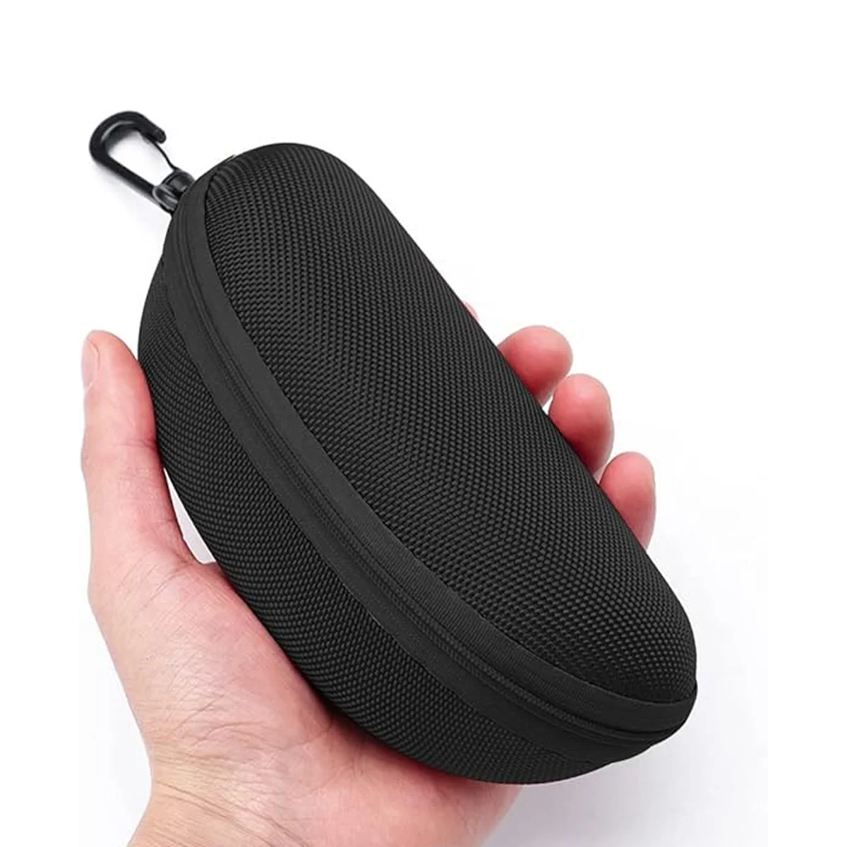PINMOAP Universal Black Glasses Case Hard Shell Eyewear Protector Box Portable Storage Organizer For Sunglasses Glasses Daily