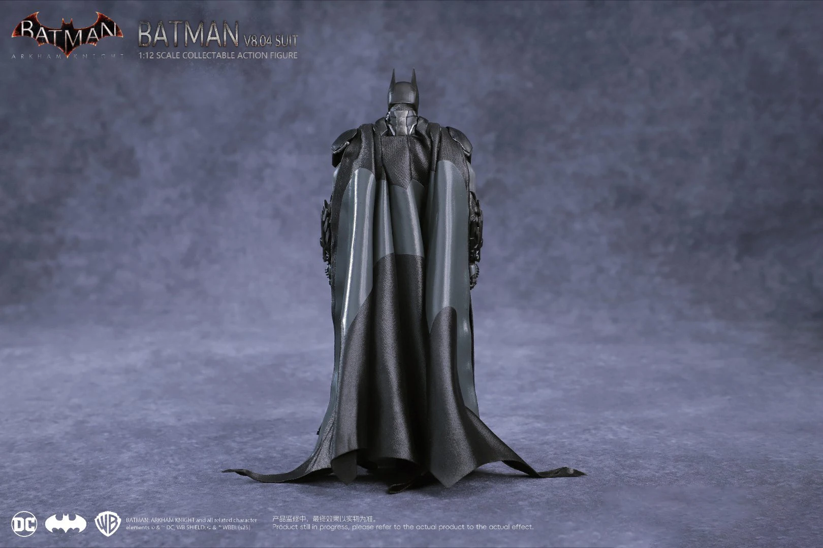 In Stock U-P-Finegures V8.04 Batsuit Batman Arkham Knight DCC Action Figure Model Trendy Toys Desktop Doll Collectibles
