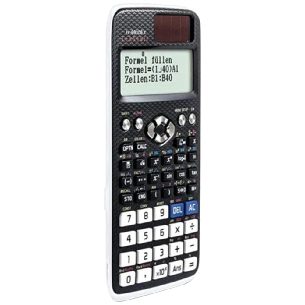 991EX Scientific Calculator Original Digital Large Display 696 Functions For High School University Solar Scientific Calculator