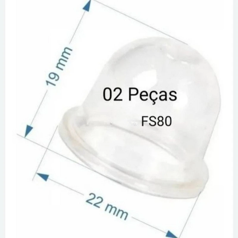 Suitable for  0057003 Primer Bulb 22mm Diameter 19mm Height Carburetor Fuel Bulb Chainsaw Trimmer Leaf Blower Replacement Parts