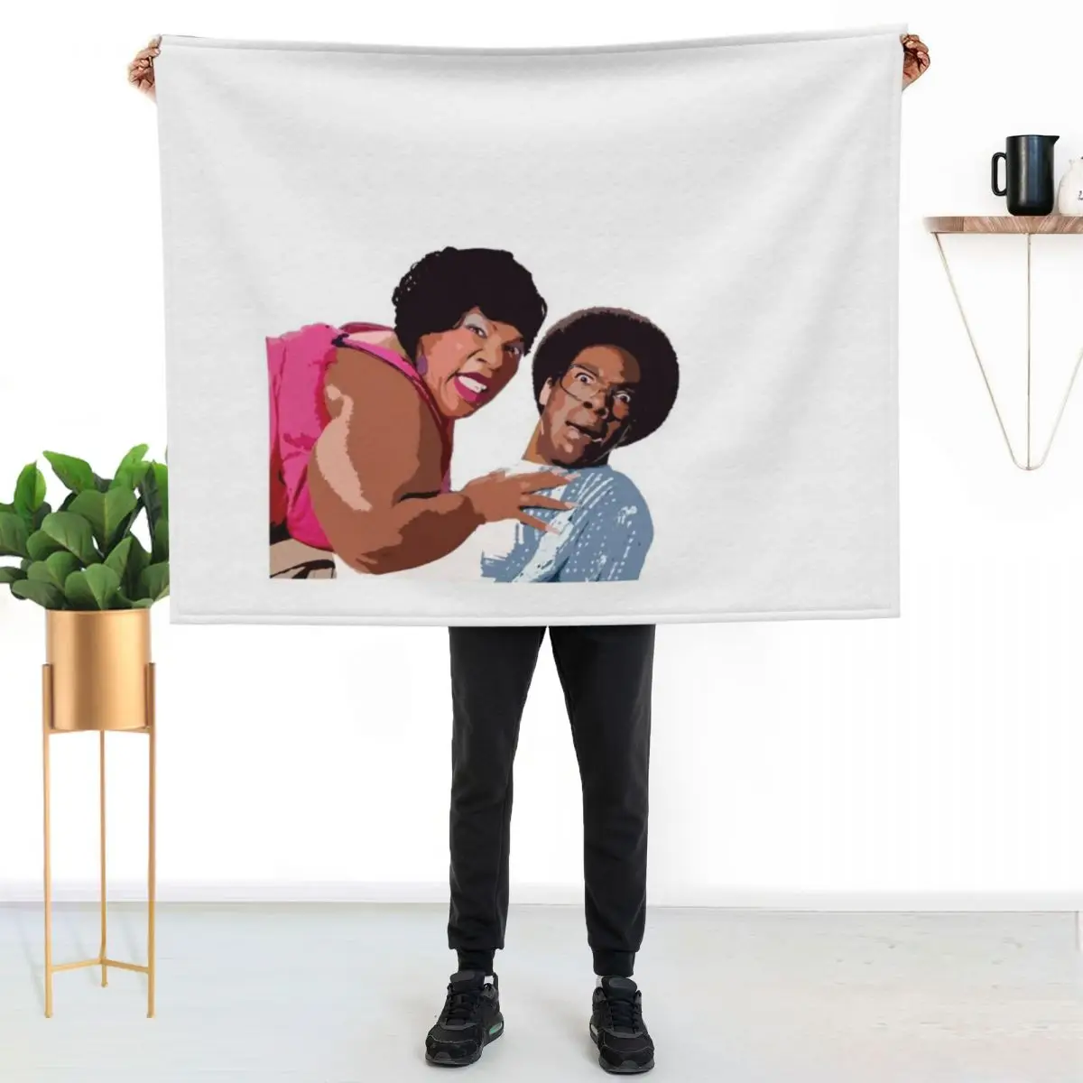 Norbit Throw Blanket Stylish Couch Blanket for Home Living Room