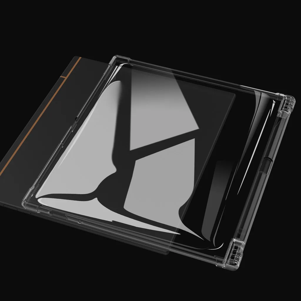 Funda transparente para tableta Onyx Boox Note Air3 C/Note Air3 B/W, cubierta trasera ligera y Flexible con portalápices, 10,3"