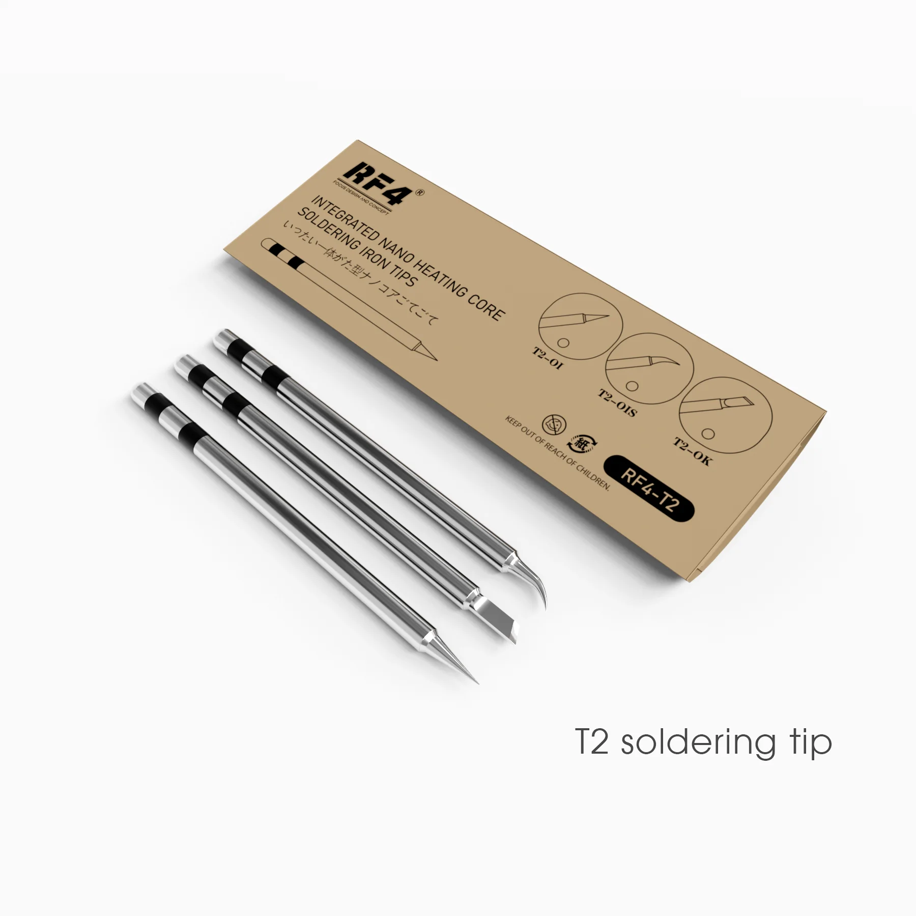 

T2 Constant Temperature Flying Wire Soldering Iron Core Applicable To RF4-ONE Weld Station Mobile Phone Maintenance