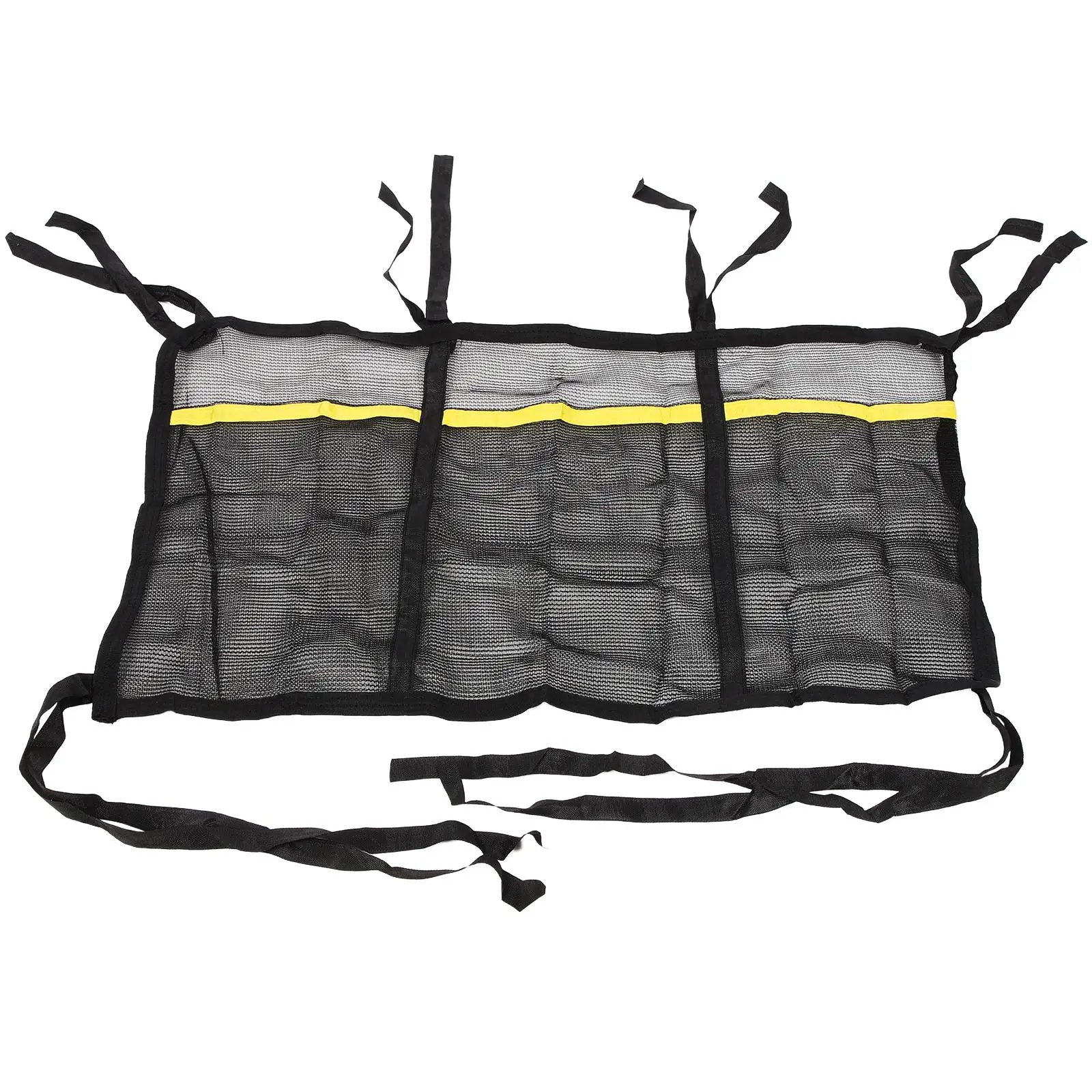 

2 Pcs Breathable Mesh Trampoline Shoes Storage Bag Hanging ganizer Pouch For Fitness Trampolines Jumping Foldable
