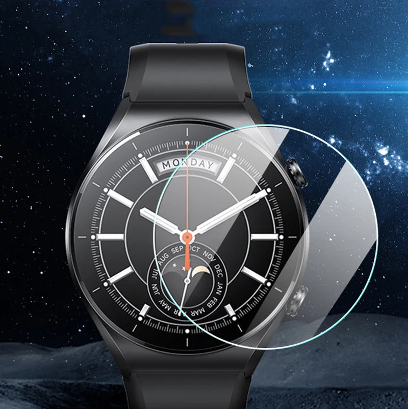 Pour Xiaomi S1/Actif S1 Trempé Verre Film Protecteur SmartWatch anti-rayures Ultra-mince Film de Verre pour Xiaomi Actif S1