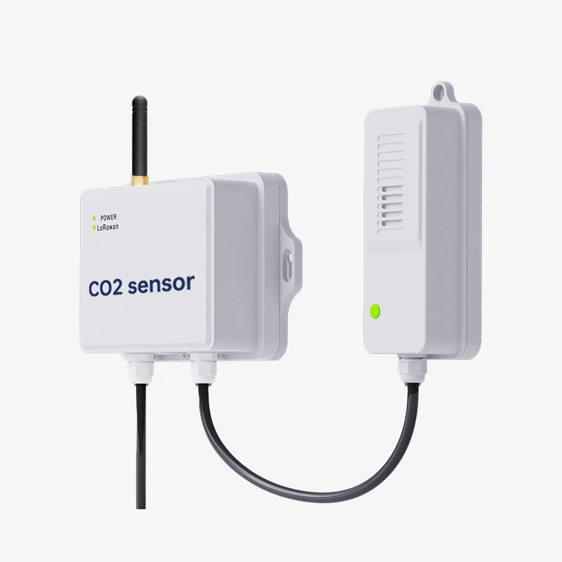 Mushroom Farm Environmental Sensor with Relay Output IP68 CO2 Temp Humidity 0-10000ppm WIFI