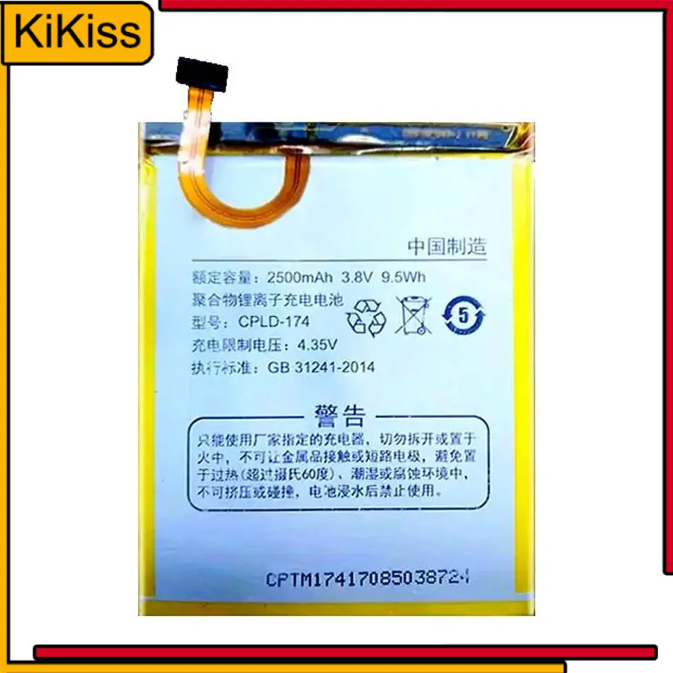 

Mobile Phone Battery Fast Charging 2800Mah For Coolpad 8737A Cpld-174