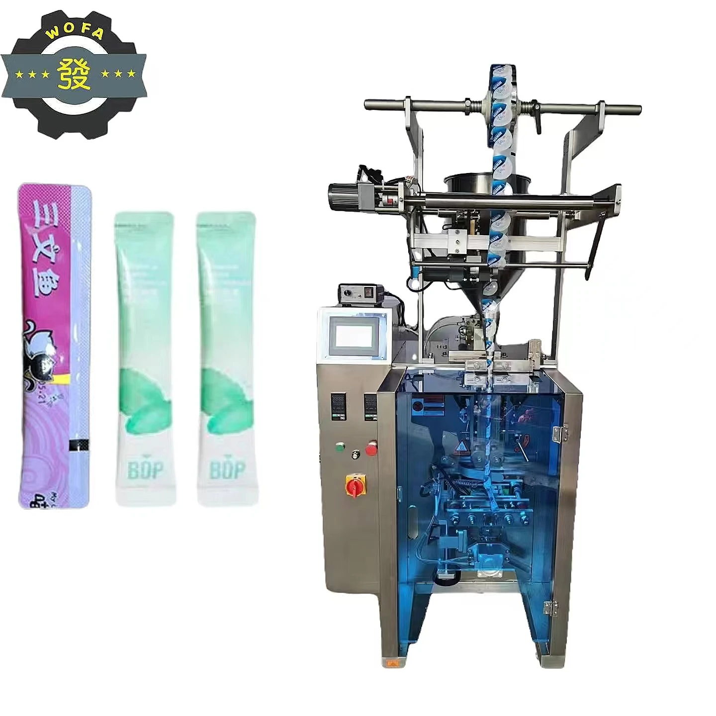 Automatic Stand Zipper Pouch Granule Premade Bag Doypack Packing Machine For Pet  And Dog  Dried Chicken Food