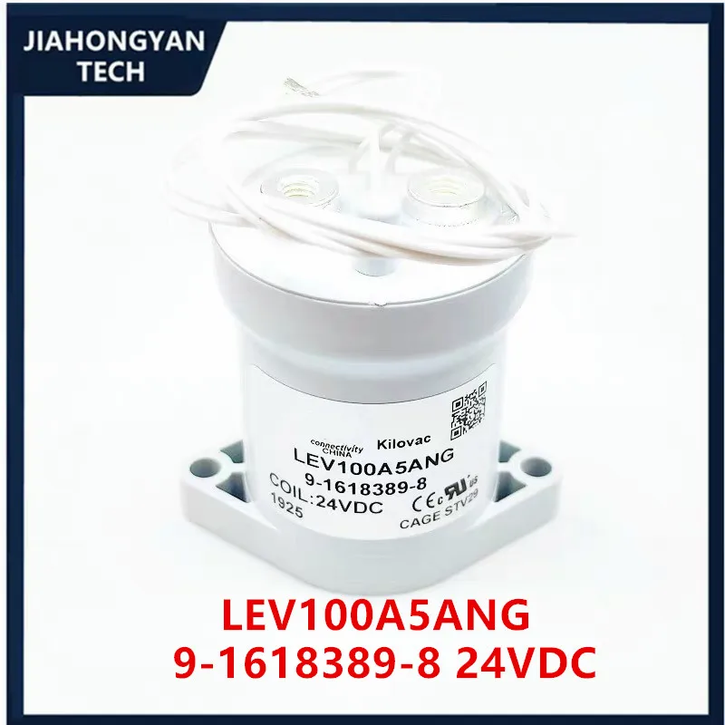 Relé DC de alta tensão, contator de energia, LEV100A5ANG para TE Tyco 9-1618389-8, novo, 24V, original