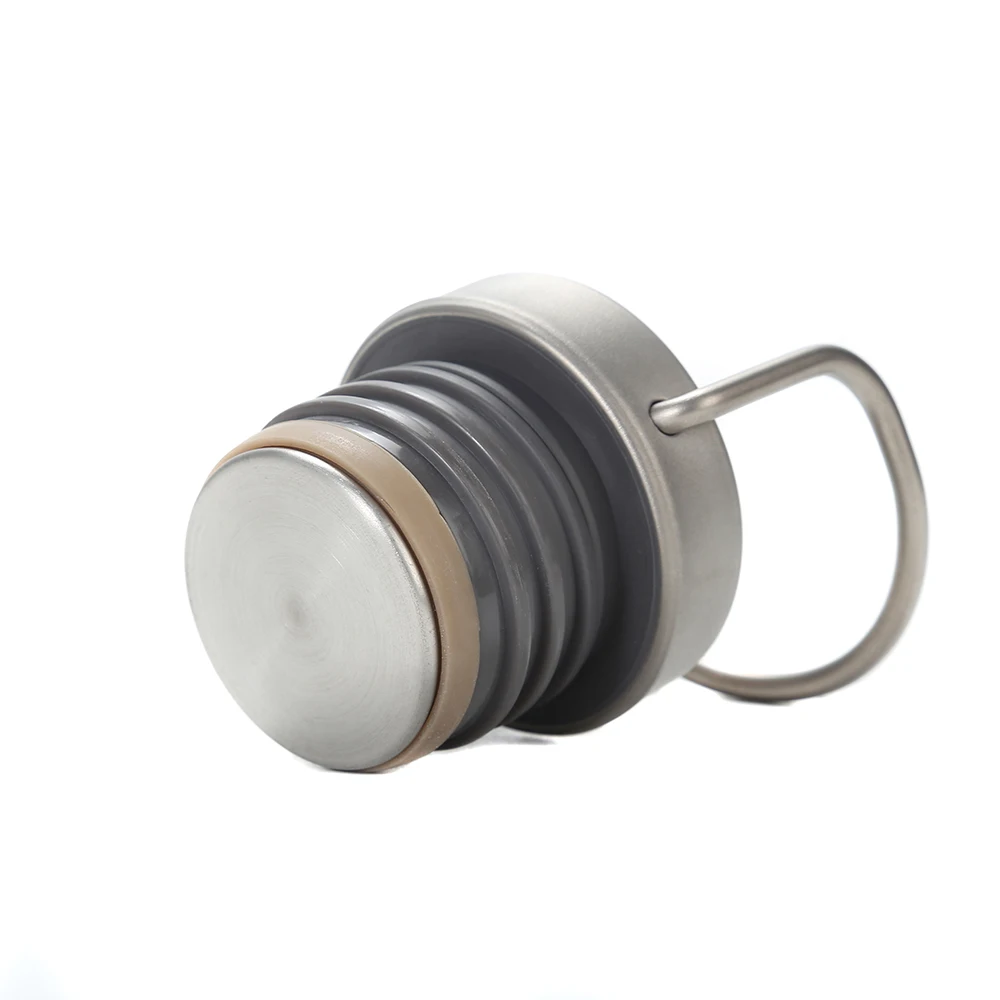 التيتانيوم زجاجة ماء بهلوان في الهواء الطلق الدراجات تيتان شرب إبريق خفيفة الوزن Ti السفر القدح قوارير دلو 500 600 750 مللي 25 أوقية مقصف #6