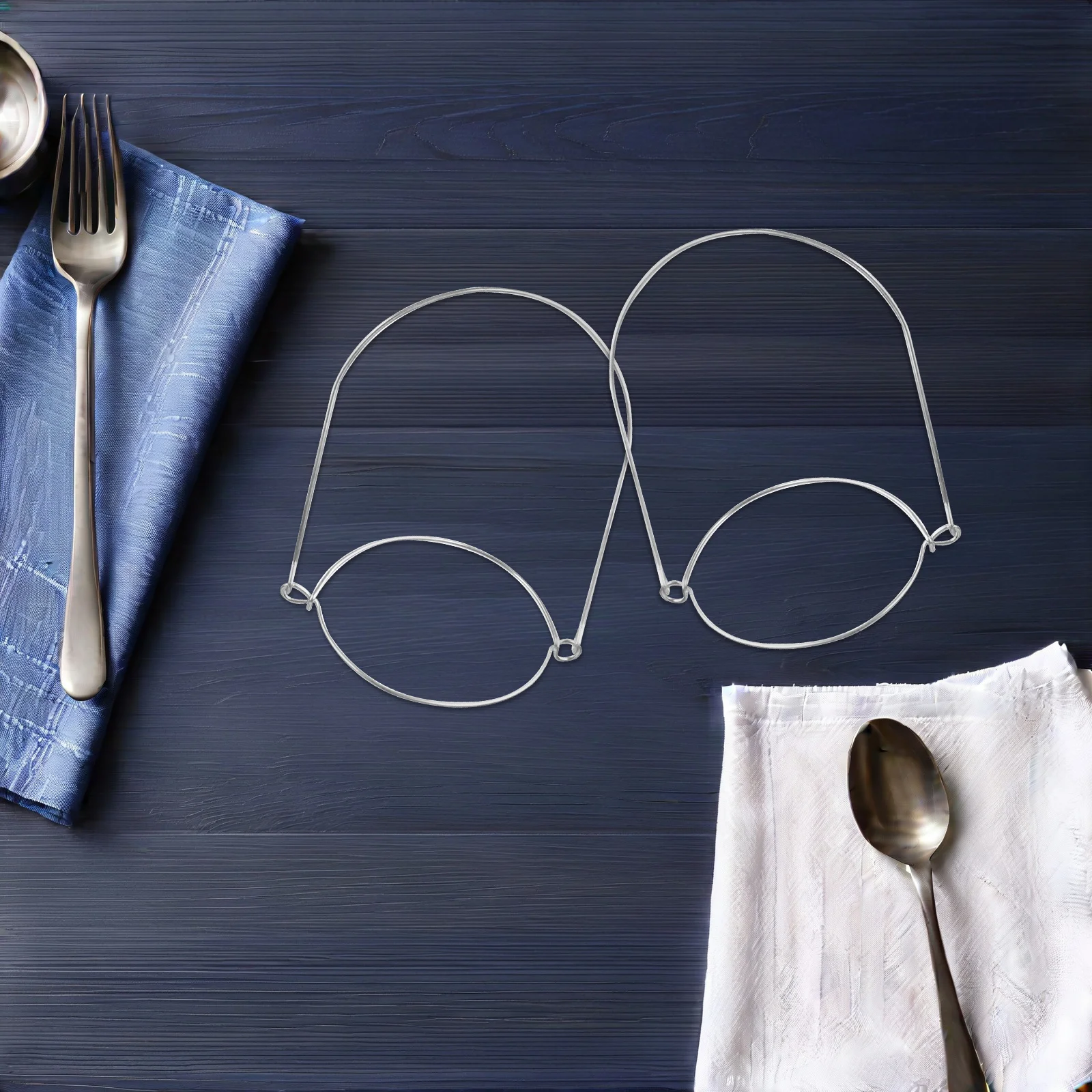 

6pcs Metal Mason Jar Handles Stainless Steel Wide Mouth Canning Hangers for Jars Outdoor Practical Accessories Glass