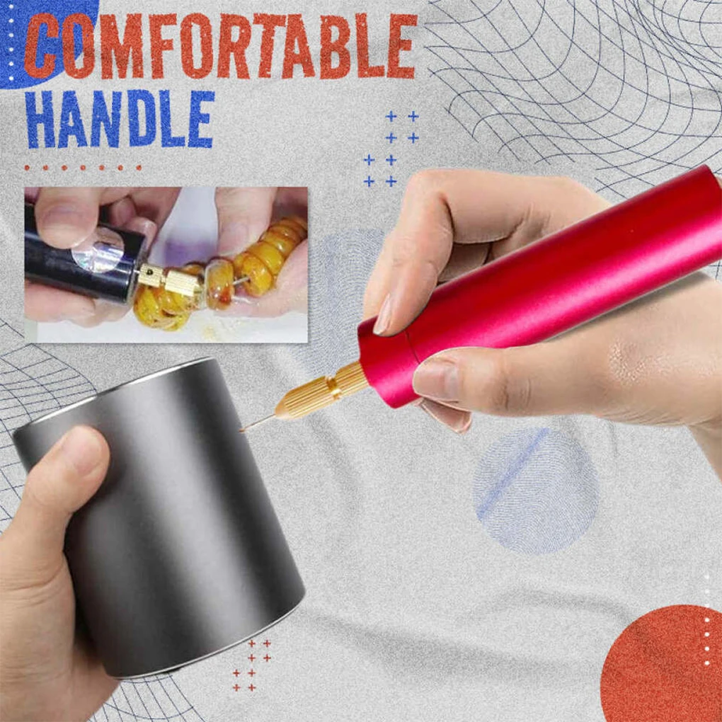 Portable Mini Electric Drill Hand Rotary Set Engraver Pen Jewelry Tools For Epoxy Resin Making DIY Wood Craft  USB  Drill